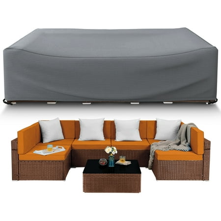 STARTWO Outdoor Furniture Sectional Cover Waterproof Heavy Duty Patio ...