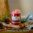 thumbnail image 2 of Havenwick Cinnamon Hearth Soy Blend 22-oz Large Jar Candle, Long Lasting 110-130 Hour Burn Time with Single Cotton Wick, Perfect Holiday Cinnamon Scented Candles for New Home Gift & Christmas Gift, 2 of 8