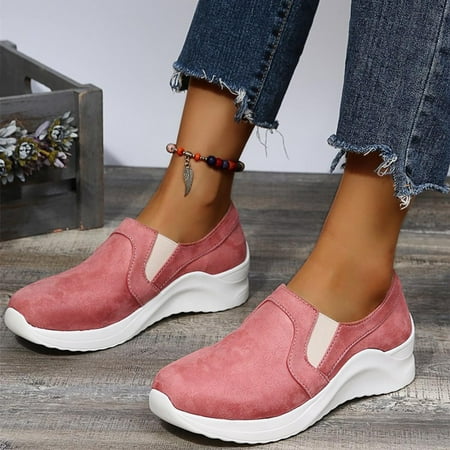 

New Women s Single Shoes Flat Heel Cross-border Retro Round Toe Thick Bottom Set Foot Fashion Women s Shoes