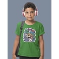 thumbnail image 2 of Adorable Animals In Group T-Shirt Juniors -Image by Shutterstock,  x-Large, 2 of 4