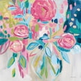 thumbnail image 2 of Summer Pink Floral by Farida Zaman, Canvas Wall Art, 12W x 12H, 2 of 2
