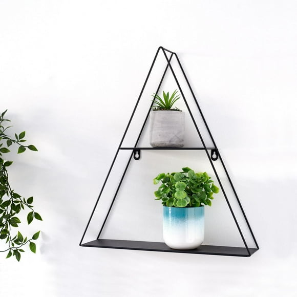 Truu Design Étagère murale flottante décorative - Triangle