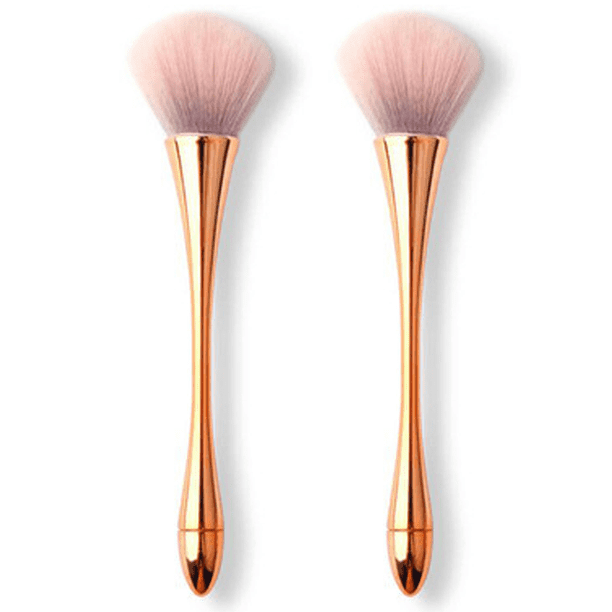 Brocha para polvo FloreceBien, brocha grande suave para polvos minerales, brochas de maquillaje Kabuki, brochas suaves y esponjosas para base, maquillaje diario