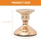 thumbnail image 2 of unbranded Decorativo Portavelas De Metal Color Dorado Para Ambiente Cálido Y Clásico, 2 of 8