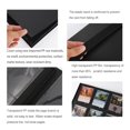 thumbnail image 4 of Side Loading Trading Card Albums Binder with Elastic Elastic Strap Strap Scratch-Resistant Game Collection Gaming Accessories Folder Booklet Red, 4 of 6