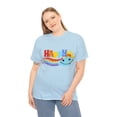 thumbnail image 4 of Happy Rainbow Unisex Heavy Cotton Tee, 4 of 12