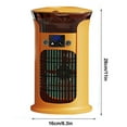 thumbnail image 3 of Small Household Cooler, Mini Desktop Humidifier and Fan, USB Portable, 3 Speed Settings, with Night Light, for Office, Bedroom, and Personal Air Conditioning, 3 of 9