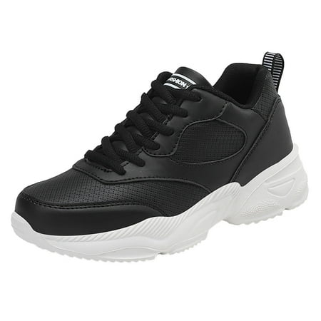 

Women s Running Shoes Ladies Shoes Casual Large Size Lightweight Comfortable Breathable Casual Shoes Lace Up Sports Shoes sneakers for Women Artificial leather White
