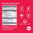 thumbnail image 3 of GU Energy Chews, Strawberry - 12 Bags (24 Servings Total), 3 of 6
