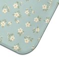 thumbnail image 5 of Pioneer Flower Floral Print Pattern Kitchen Dish Drying Mat 1 Pack, Ultra Absorbent Microfiber Drainer Mat, 16"x18", 5 of 6