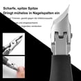 thumbnail image 4 of syligr 6 Piece Nail Clippers Set for Ingrown Toenails and Thick Nails with Cuticle Pusher Pedicure Knife Nail File Stainless Steel Foot Care Kit for Men Women Seniors, 4 of 7