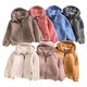 thumbnail image 4 of Abrigo Cálido De Invierno Para Niños Y Niñas, Chaquetas Gruesas De Algodón De Felpa Para Niños, Ropa De Abrigo A Prueba De Viento Con Cremallera De Cachemira Polar Odeerbi LM103-5328, 4 of 4