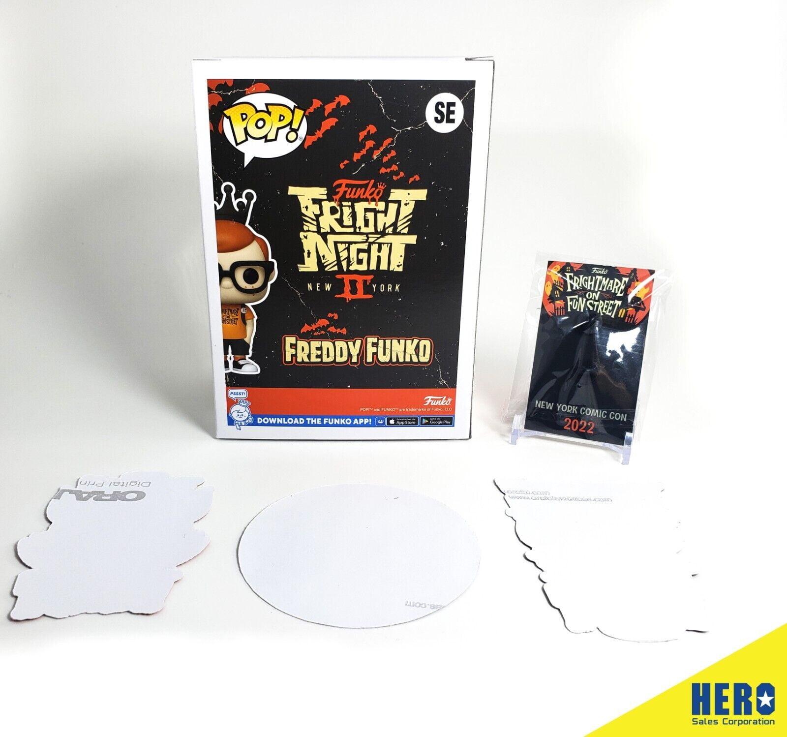 Funko Pop Fright Night II Freddy Funko 3500 Pieces Limited Edition Bundle Exclusive