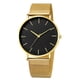 thumbnail image 3 of Reloj de hombre de aleación con correa de malla, reloj de cuarzo ultrafino para estudiantes, 3 of 6