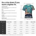 thumbnail image 4 of Bixox Men's Let's go Travel Printed Short Sleeve Skinny Athletic T-Shirt, 4 of 6