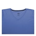 thumbnail image 4 of Playera Fruit Of The Loom para Mujer, Cuello V Manga Corta Azul Talla  G, 4 of 4