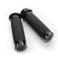 thumbnail image 1 of Para Harley Sportster 883 1200 Touring Dyna Softail, manillar de goma para motocicleta, empuñadura de mano de 1 '', empuñaduras de manillar de 25mm, 1 of 3