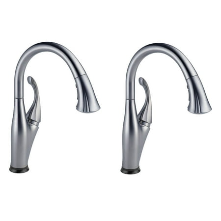 Delta Addison Single Handle Touch Kitchen Faucet Arctic Stainless