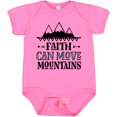 thumbnail image 3 of Inktastic Faith Can Move Mountains Girls Baby Bodysuit, 3 of 5