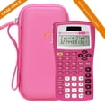 thumbnail image 4 of Funda para calculadora Aproca compatible con TI-30XIIS, color rosa, 4 of 7