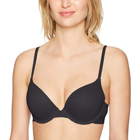 

DKNY Black Classic Cotton Custom Lift Bra US 34A UK 34A NWOT