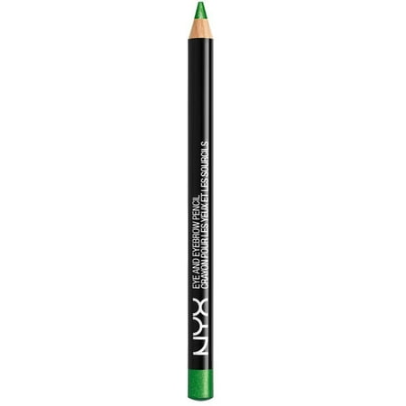 4 Pack - NYX Professional Makeup Slim Eye Liner Pencil, [939] Green Glitter 0.04 oz