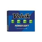 Volvik Golf Power Soft Golf Balls 12 (1 Dozen), Green -