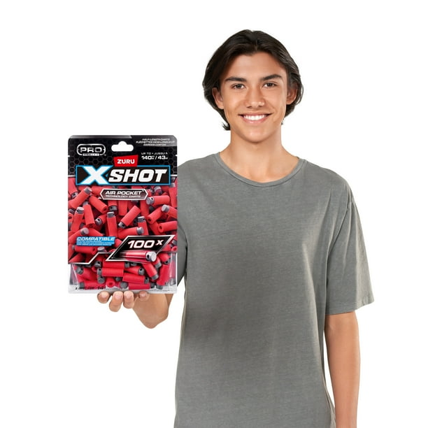 XSHOT Pro Series Half-Length Darts Refill Pack (100 Darts) by ZURU