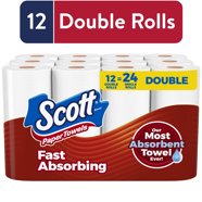 Scott Choose-A-Sheet Paper Towel (12 Big Rolls) 48370 Pack of 2 ...