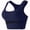 Navy, variant on WRKEKC Wireless Bras for Women, Womens No Underwire Bras, Women's Tank Yoga Comfortable Wireless Underwear Sports Bras