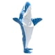 thumbnail image 3 of Manta con capucha manta de tiburón usable mono de franela súper suave acogedora para adultos, 3 of 9