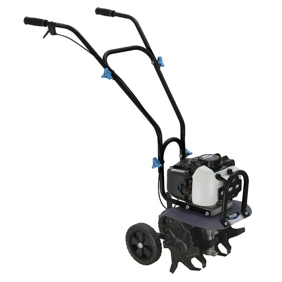 Pulsar PTG1110 10" Hand Cultivator & Tiller with 52cc 2-Stroke Engine Adjustable Depth