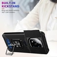 thumbnail image 4 of Phone Case For Xiaomi Redmi Note 14 Pro 4G 5G Note 14 Pro+ 5G Kickstand Slide Lens Lid PC + TPU Cove, 4 of 5