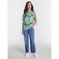 thumbnail image 2 of Care Bears Women’s Mineral Wash Halloween Graphic Tee, Sizes XXS-XXL, 2 of 5