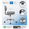 thumbnail image 4 of Taburete de dibujo Boss Office Products Be Well Medical Spa, color gris, 4 of 9