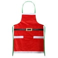 thumbnail image 5 of asddcavvf 1PCS Apron Funny Cartoon Apron Style Santa Snowman Dinner Party Cooking Baking Barbecue Crafting Cleaning Kitchen Apron Smock Apron Authority Products, 5 of 5