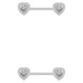 thumbnail image 2 of Guardurnaity Anillo para pezones con barra, decoración de cuerpos encantadores, accesorio de joyería, Piercings para senos, elegante para el Type4 NO4, 2 of 6