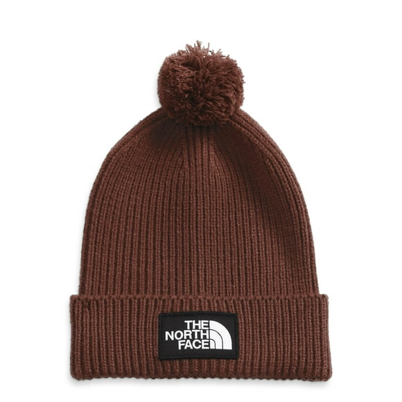 THE NORTH FACE Classic Pom Beanie, Dark Oak, One Size