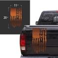 thumbnail image 2 of Army Dad Retired Vietnam Veteran Distressed American USA US Flag Truck Tailgate Vinyl Decal Compatible with most Pickup Trucks USMC USAF US Navy Decal Sticker (11" x 20", Copper (Metallic)), 2 of 8