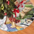 thumbnail image 2 of Falda para árbol de Navidad One Pi-E-Ce, suave y divertida, decoración navideña navideña de granja de 30", 2 of 4