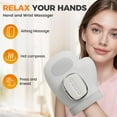 thumbnail image 2 of Hand Massager with Heat and Compression, 2026 New Cordless Hand Massager, Finger Massager, Carpal Tunnel Relief & Wrist Relief Massager, Gift for Women Men, 3 Modes, 5 Gears, Scheduled Shutdown (1PC), 2 of 8