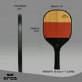 thumbnail image 3 of Echo Sports Series Wood Pickleball Paddle - Starter Edition - 2 Pack - 10.2" x 7.6" Paddle by Orca, 3 of 5