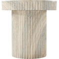 thumbnail image 4 of Meridian Furniture Legatto Travertine Indoor/Outdoor Concrete End Table, 4 of 8