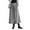 Grey, variant on Womens Trousers Fashion Solid Loose Wide Leg Nine Quarter Culottes Elegant and Comfortable for Casual Outings Pants for Women Grey,S