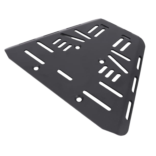 Placa De Montaje De Caja Superior De Motocicleta, Placa Inferior De Caja Trasera, Acabado Negro, Soporte De Carga Fuerte, Reemplazo Extraíble Para Motor QJ FORT 250 Para
