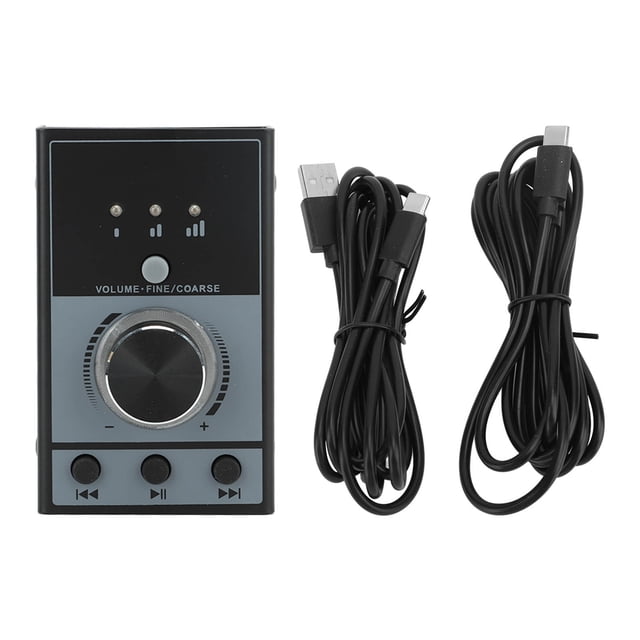 Controlador de volumen USB, perilla de control de volumen, interruptor, regulador de sonido multimedia para computadora y teléfono.