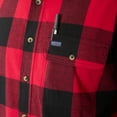 thumbnail image 4 of Smith's Workwear Mens Easy Fit Long Sleeve Pocket Flannel Shirt (2XL), 4 of 5