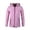 Mauve, variant on Polyester Women Lightweight Windbreaker Outdoor Hiking Long Sleeve Hooded Jacket