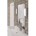 thumbnail image 2 of Myst Qanyon Brown Brick Joint Marble Look Polished Glass Mosaic Wall Tile, 2 of 4