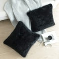 thumbnail image 7 of Sanmadrola Throw Pillow Covers Pillow Protector with Hidden Zipper Furry Faux Fur 18''x18'' 2 Pack, 7 of 7